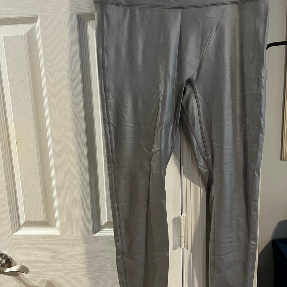 Fabletics Gunmetal Grey High-Waisted Leggings